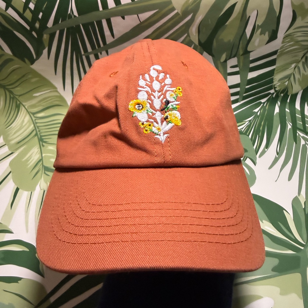 Rare Fp Movement Embroidered Orange Cap Rare